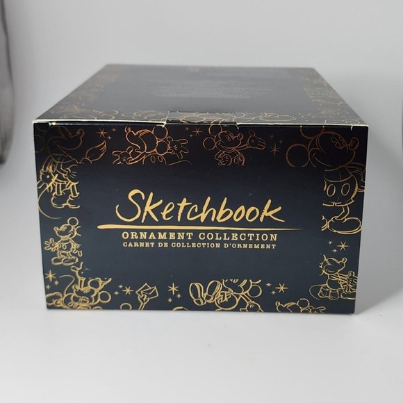 Disney Mickey Mouse Through the Years Sketchbook Ornament Christmas Carol New - Picture 5 of 5